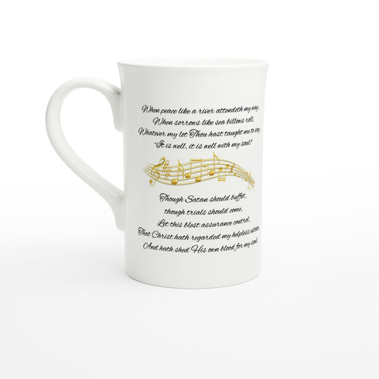 It Is Well With My Soul Coffee Mug | Christian Hymn Mug | Inspirational Coffee Cup | Christian Faith Mug