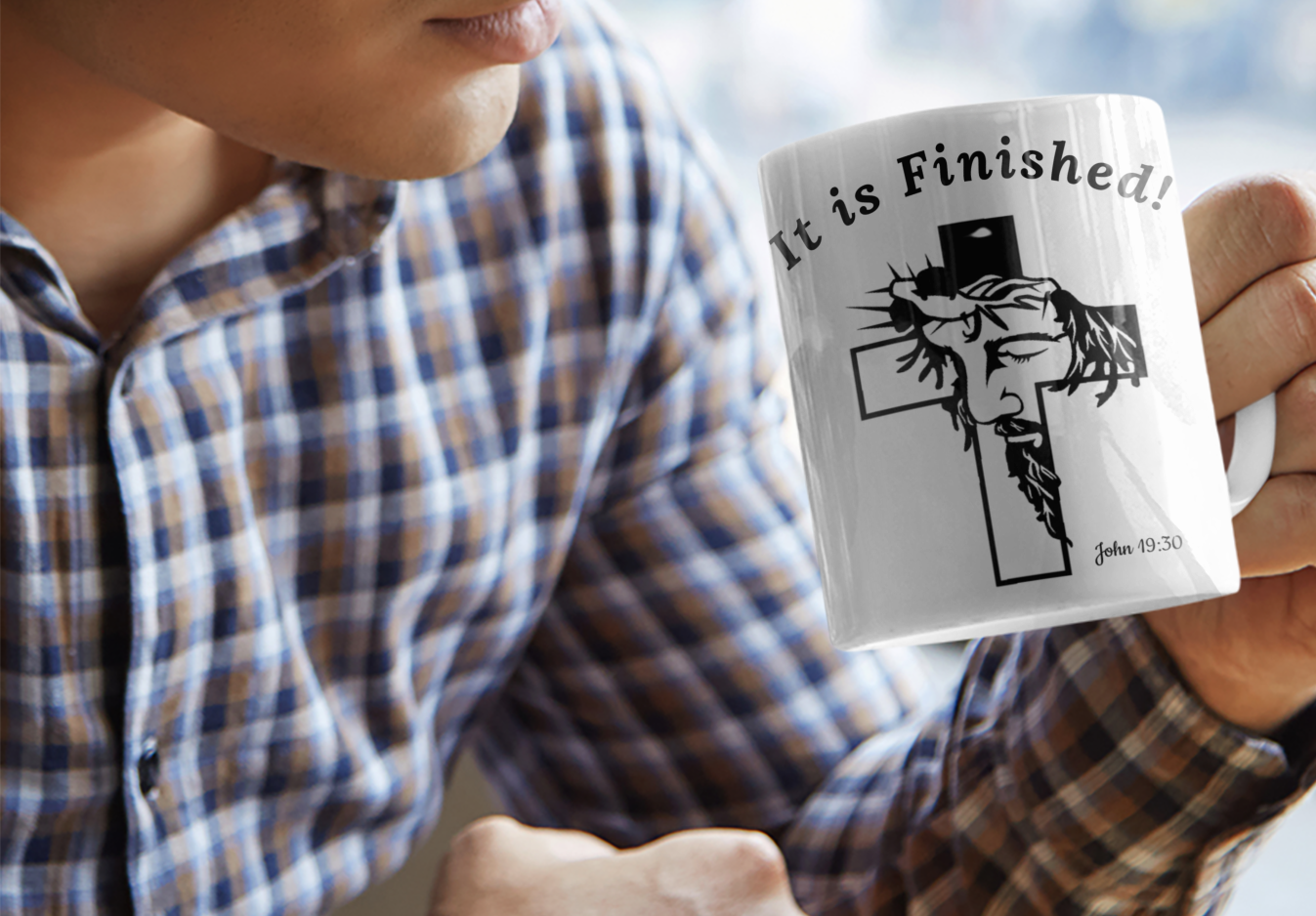 It Is Finished Religious 11oz Ceramic Coffee Mug Perfect Easter Gift Coffee Mug
