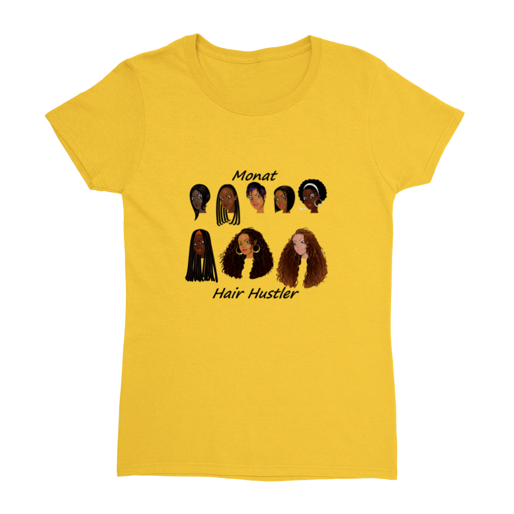 Monat Hair Hustler t-shirt daisy yellow