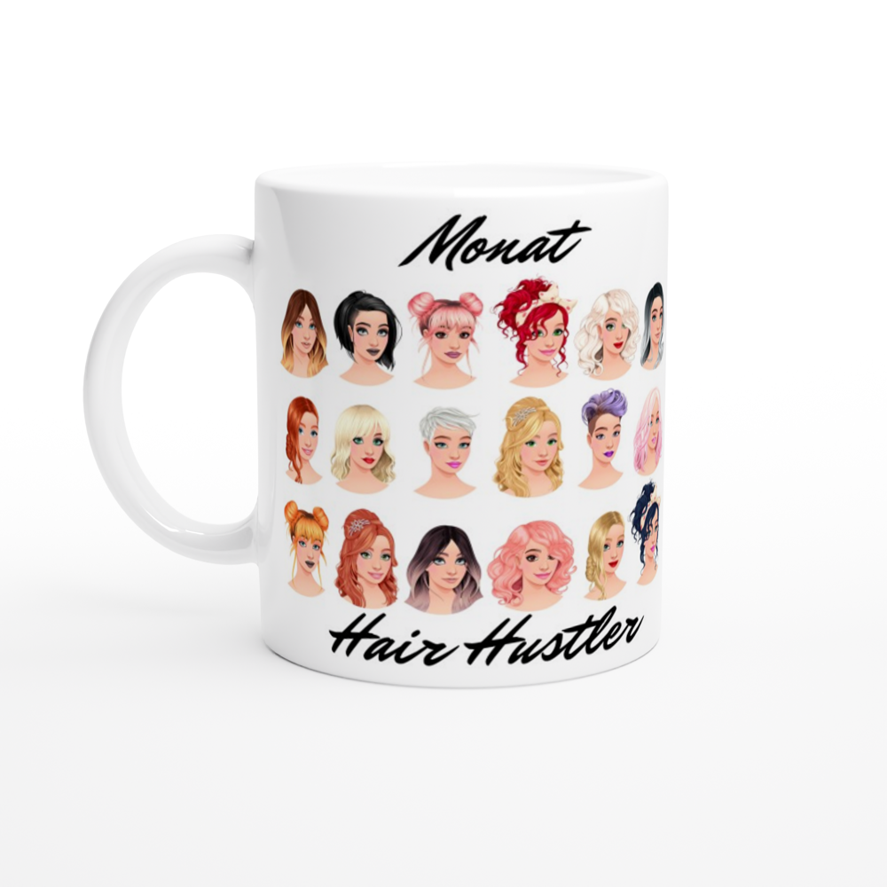 Monat Hair Hustler Coffee Mug 