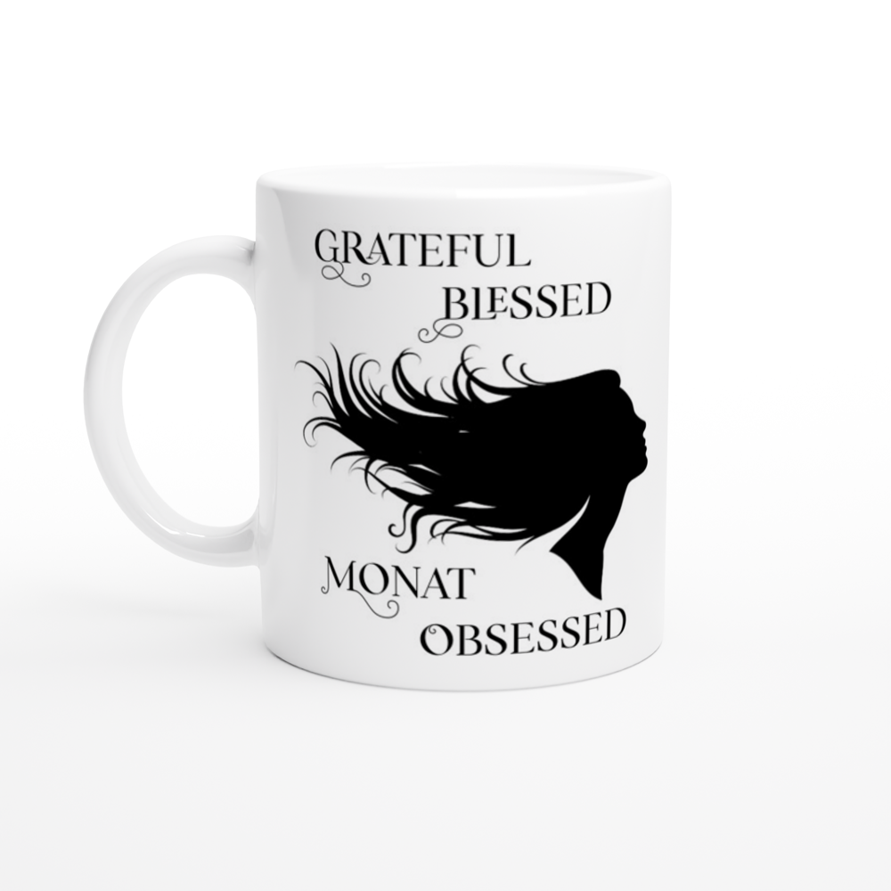 Grateful Blessed Monat Obsessed Coffee Mug